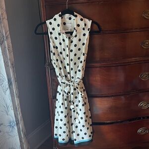 Julie Brown Polka Dot Dress